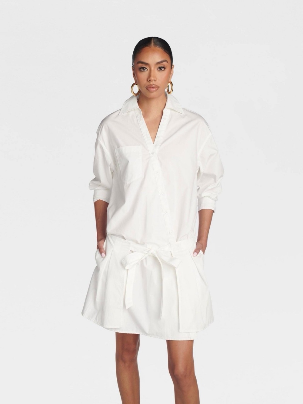 KBB By Kahlana - Women’s ’The Apron Shirt Dress’